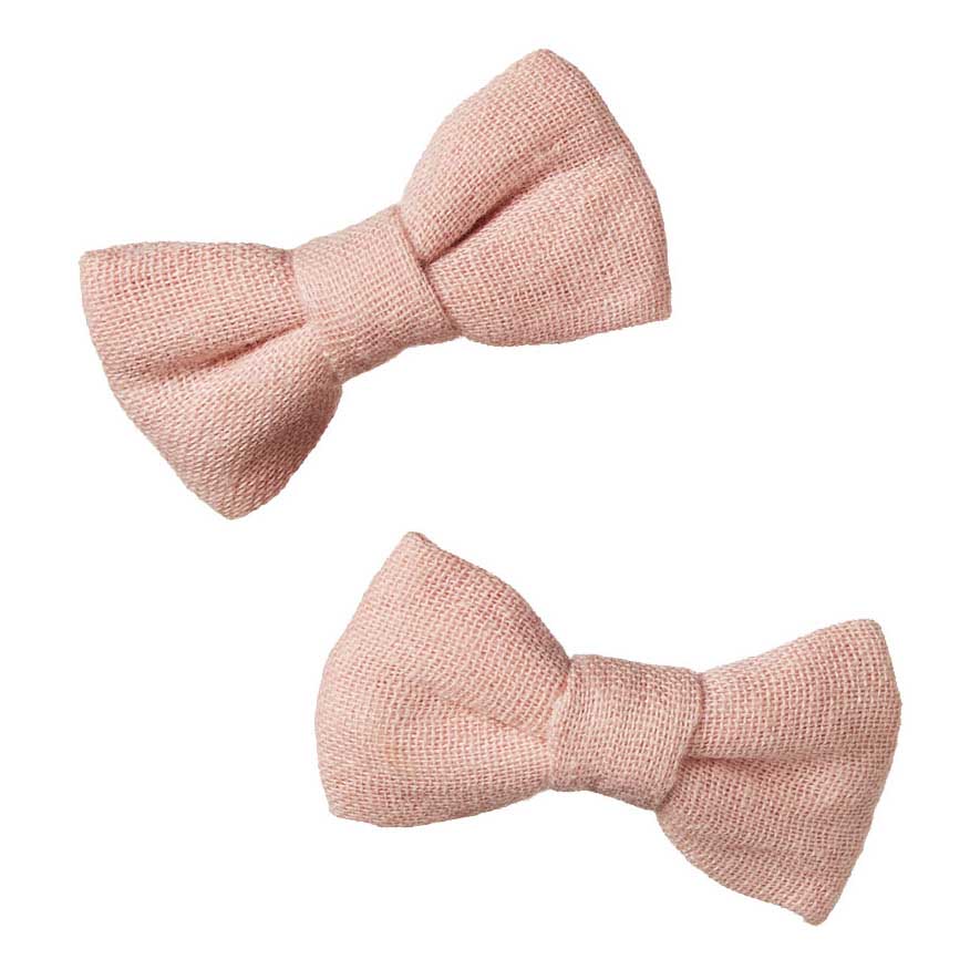 Nature Baby Bow Hair Clips 2 Pack